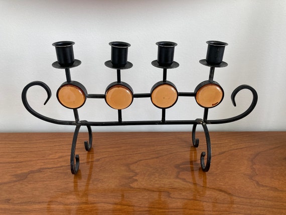 グンナー・アンダー　キャンドルホルダー　ヴィンテージ Gunnar Ander/グンナー・アンダー》キャンドルホルダー/ブルー