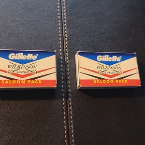 2 packs of 5 Gillette Wilkinson Sword Double Edge Razor Blades for Safety Razor