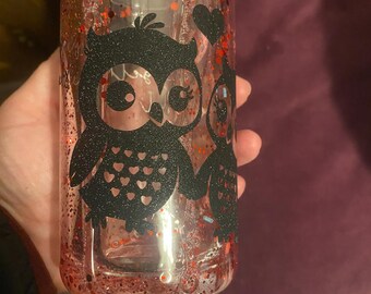 Valentines owl cup