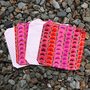 Reusable zero waste handkerchiefs Recycled fabric handkerchiefs Ecological zero waste gift Sustainable washable handkerchiefs Pack of 10 handkerchiefs