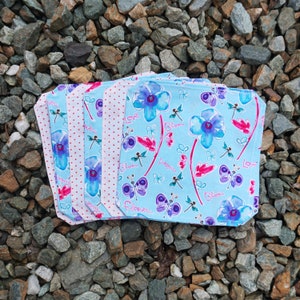 Reusable zero waste handkerchiefs Recycled fabric handkerchiefs Ecological zero waste gift Sustainable washable handkerchiefs Pack of 10 handkerchiefs
