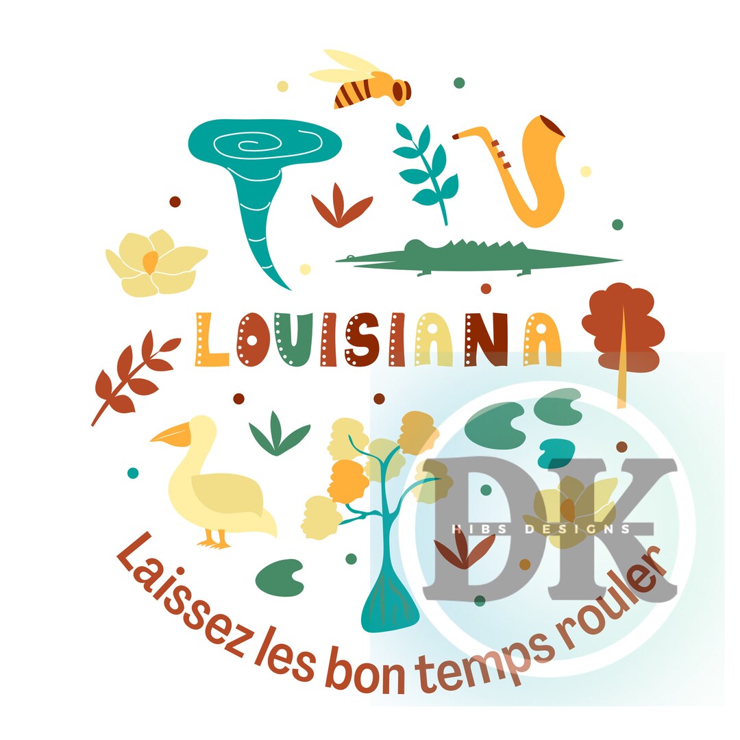 Cajun Louisiana Digital Download SVG PNG JPG New Orleans Cajun Phrase