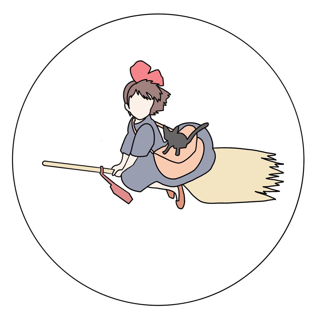 Kikis Delivery Service Basic Embroidery Pattern - Etsy