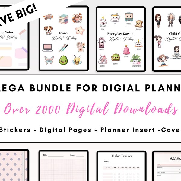 Pastel Digital Note Paper: 100 Pages for Digital Notebooks Compatible ...