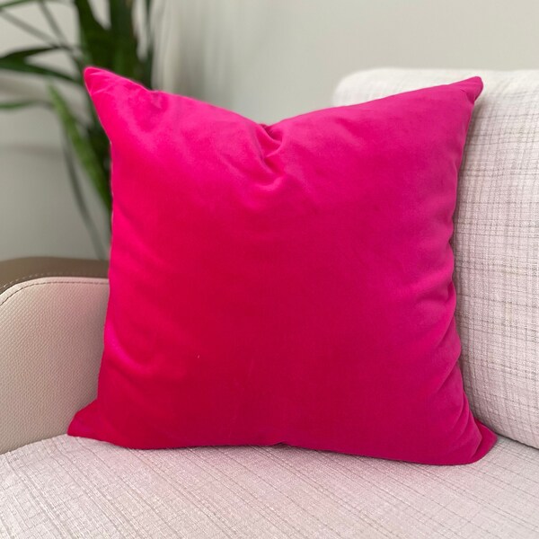 Fuchsia Pillow Etsy