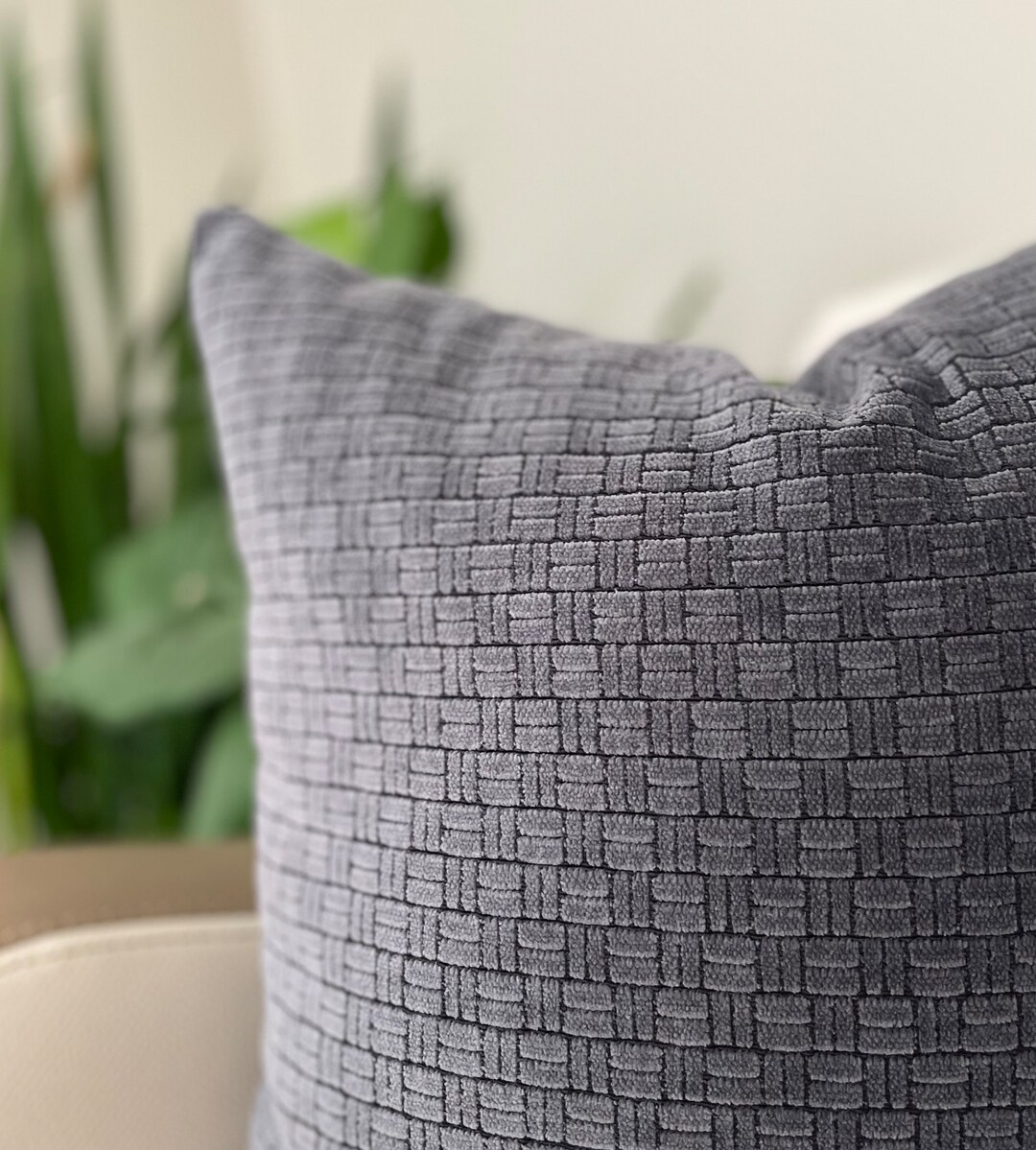 Smoked Textured Velvet Pillow Cover Bohemian Throw Pillow Etsy