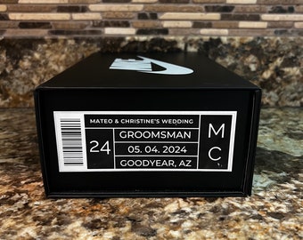 Groomsman Proposal Box Custom