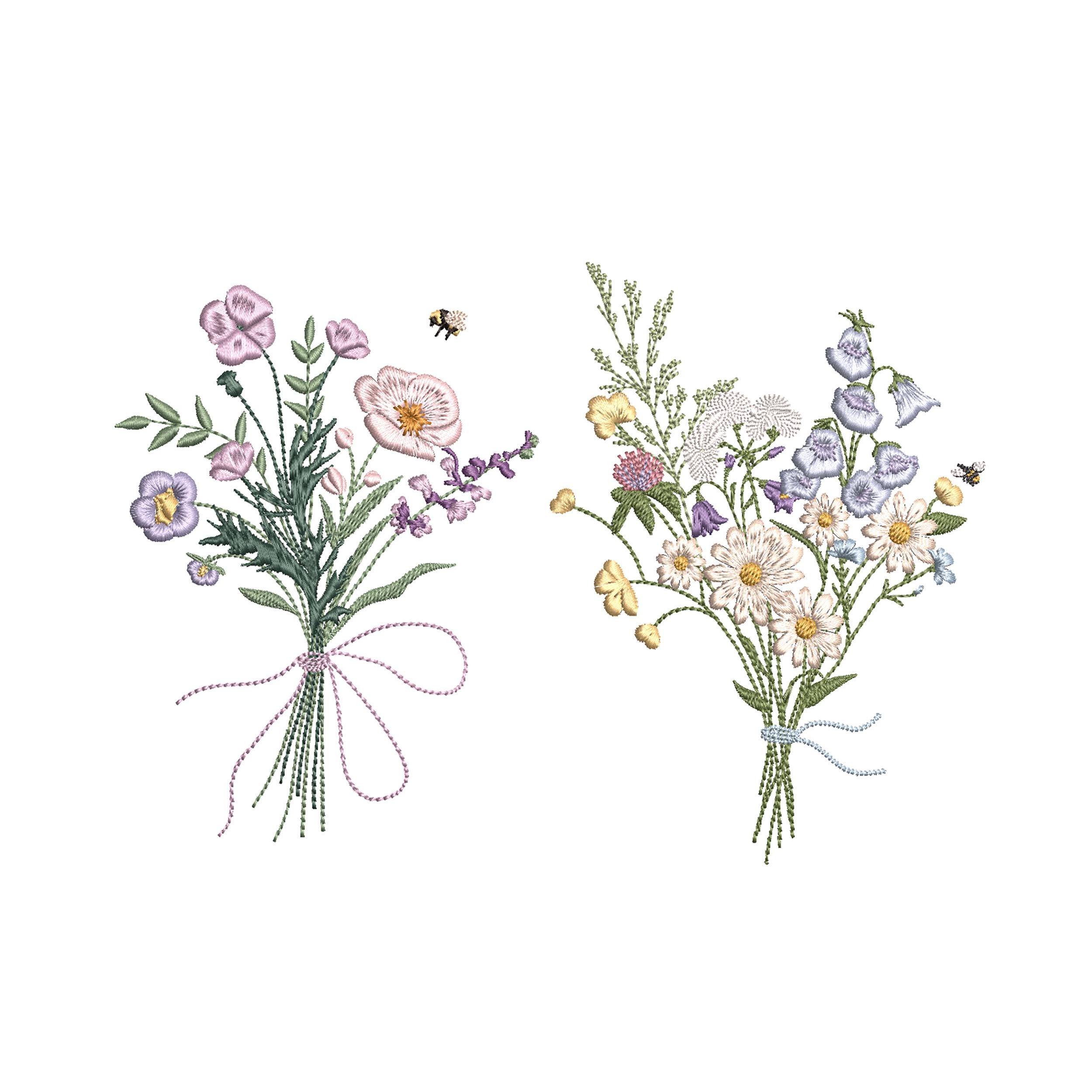 Flowerbouquetpattern - Etsy 日本