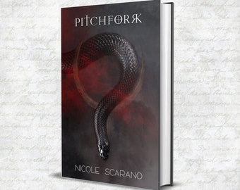 Pitchfork, Signed Paperback + Free Alkaios Print, Fantasy Hades & Persephone Retelling Romance Book