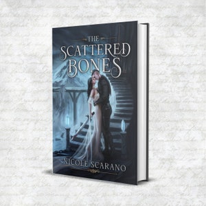 The Scattered Bones Signed Paperback/Hardcover & Custom Character Art Bookmark and Art/Map Print - A Dark Fantasy with a Forbidden Romance