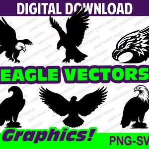 Eagle Graphics; Eagle Vectors; Eagle PNG; SVG; Eagle Clipart