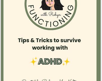 ADHD och arbete - en mestadels fungerande verktygslåda