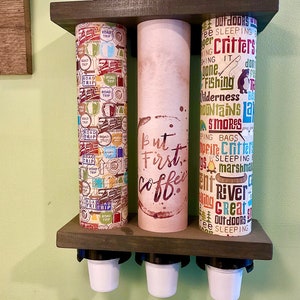 Keurig K-Cup Coffee Pod Holder 3D Printable STL File for 2&quot; PVC Wall Mount - Organize Your Pods