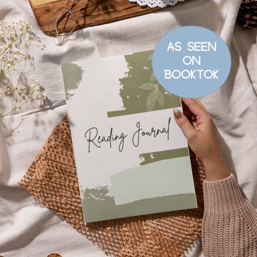 Reading Journal Book Review Booktok Journal Reading Etsy