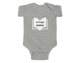 Future Reader Baby Bodysuit: Bookish Infant Gift
