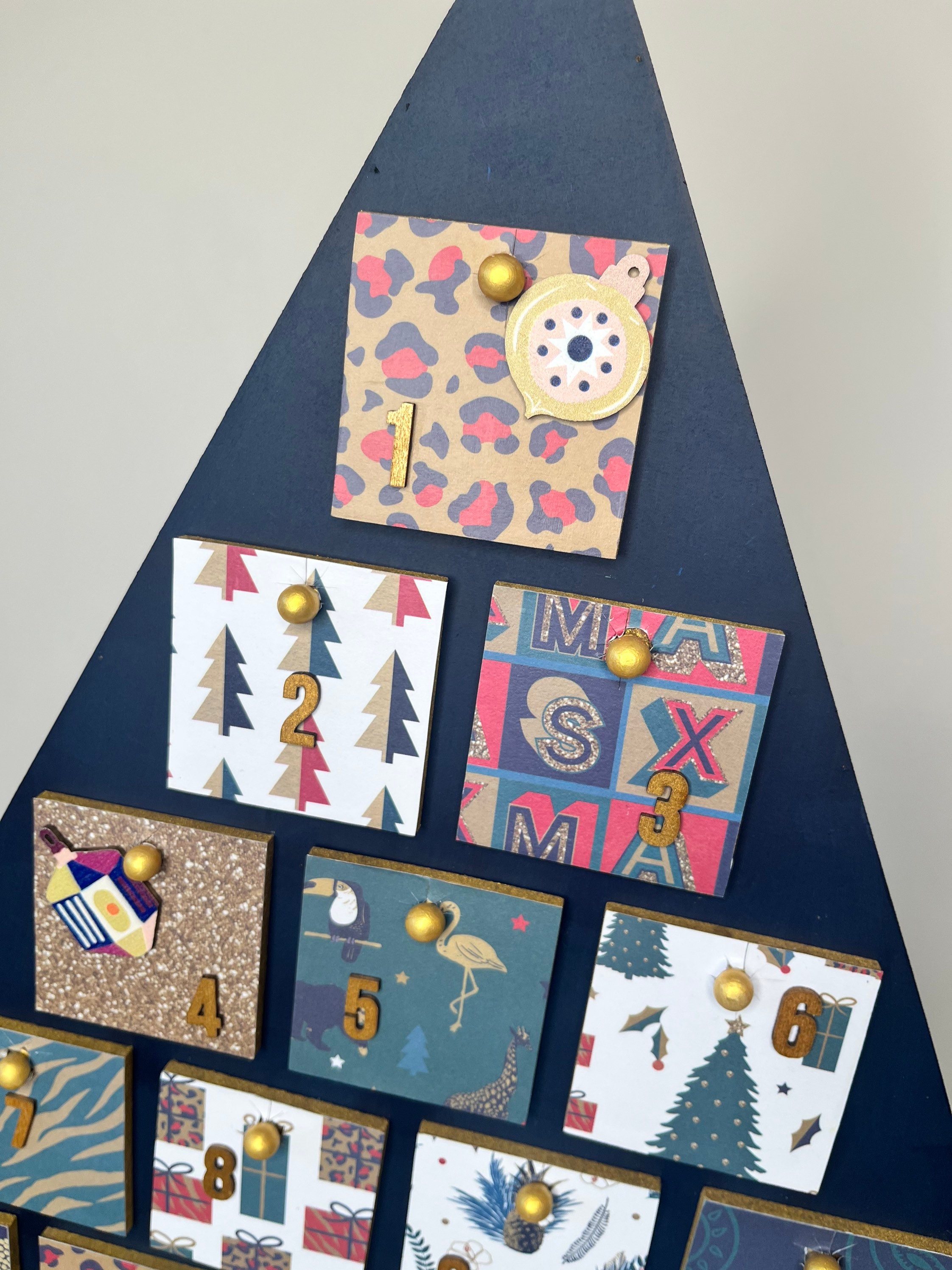 Wooden Advent Calendar With Drawers Christmas Tree Advent Etsy Wooden Advent Calendar With Drawers Christmas Tree Advent Etsy