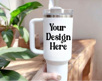 40Oz Becher Mockup, 40Oz Becher Canva, 40Oz Becher Png, 40Oz Bechergriff, Png Becher Mockup, Sublimationsmodell, 40Oz Quencher Mockup