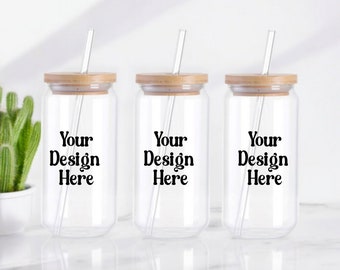 Glass Can Mockup, Libbey Glass Mockup, 16Oz Libbey Glass, Beer Can Mockup, Glass Can Mock Up, Beer Can Glass Mockup
