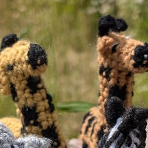 Mini Crochet Giraffe Pattern