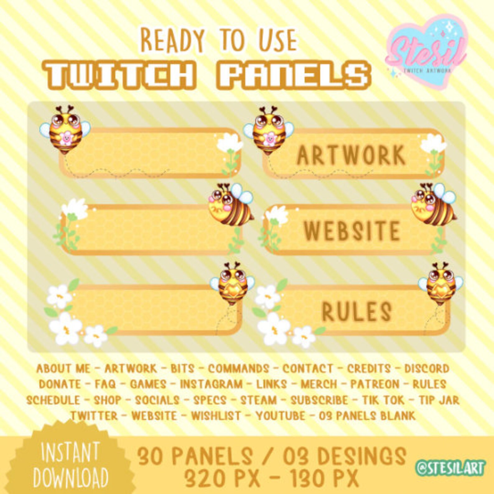 ANIMATED Twitch Stream Package / Cute and Aesthetic Dream Night Sky ...