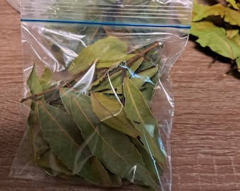 Lorbeerblätter-20 Blätter- getr.oder auch frisch - aus dem Naturgarten!!!!