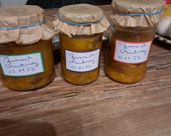 Peach chutney at a special price