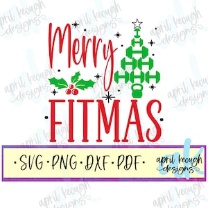 Feliz Navidad y feliz año nuevo svg png/ citas de Navidad y feliz año nuevo svg/ imágenes prediseñadas de vacaciones de entrenamiento/ archivos de corte de chica en forma cricut silueta/ árbol de Navidad de entrenamiento