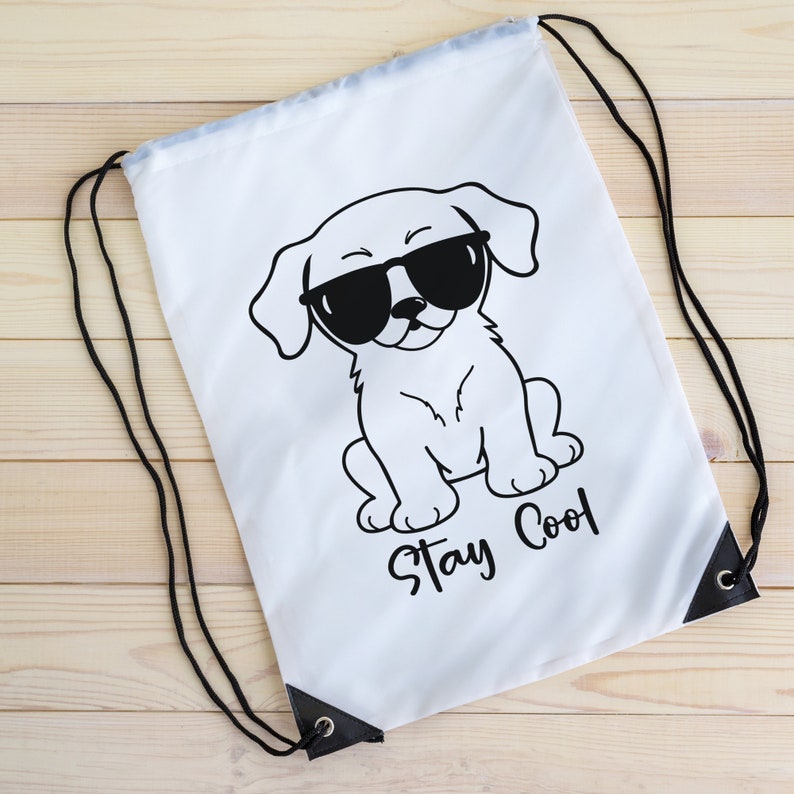 Stay Cool Dog Svg Png/ Puppy Sunglasses Svg Png/ Cool Dog Wearing ...