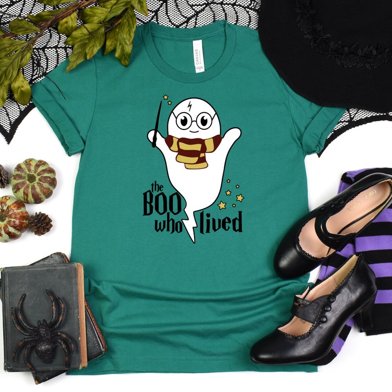 Wizard Boo The Boo Who Lived Svg Png/ Potter Svg Png/ Wizard Layered Cut File ...