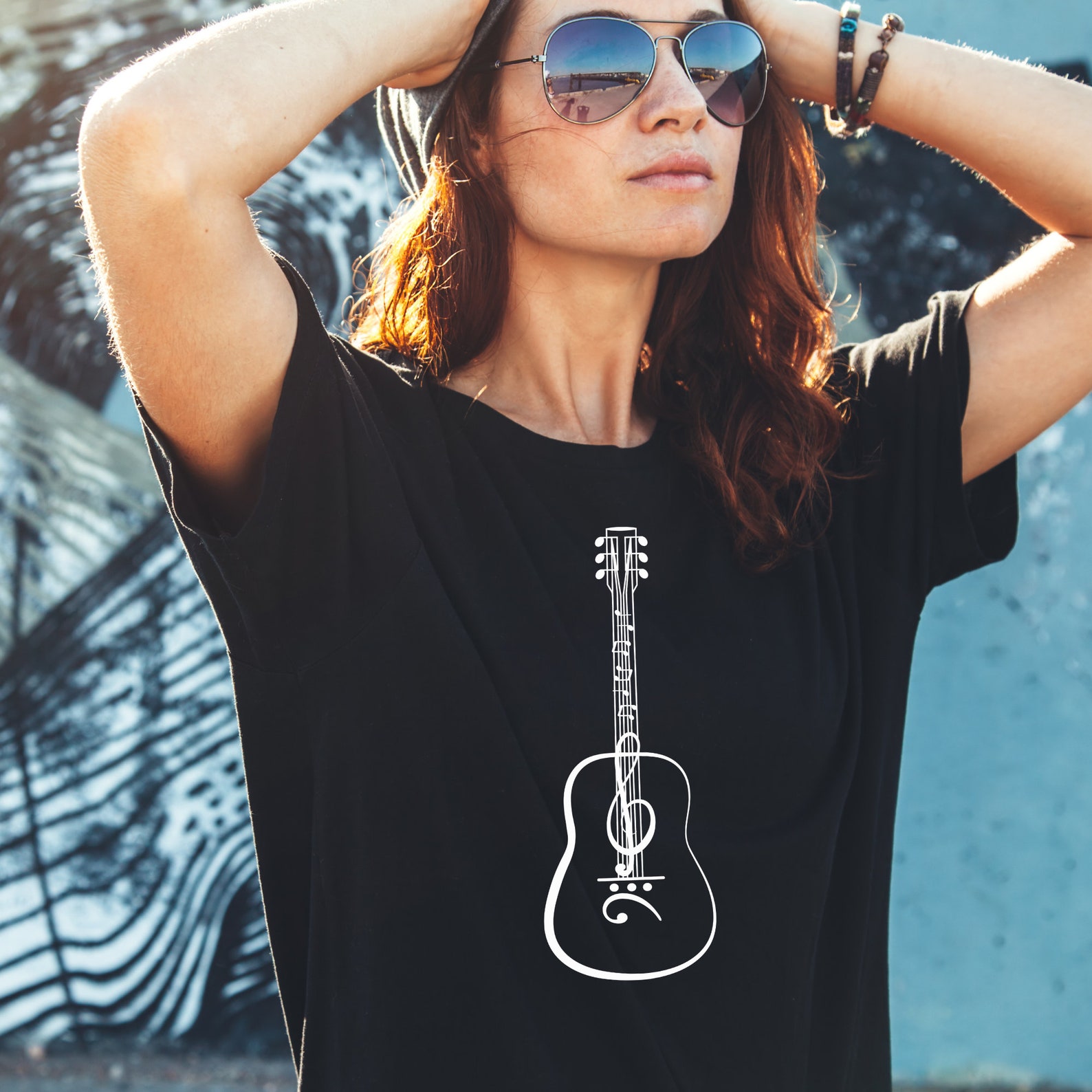 Music Notes Guitar Svg Png/ Music Symbols Guitar/ Guitar Clip Etsy