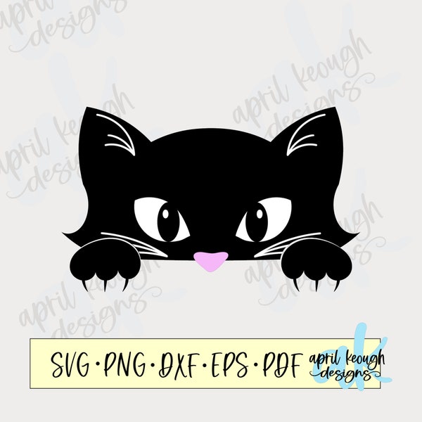 Staring Kitty with claws svg/ cat with claws svg/ attack cat with claws svg/ cat with claws svg/ cute cat cut file/ cute kitty clip art