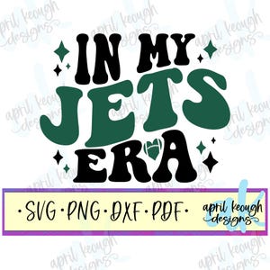 In my Jets Era rétro svg png/ rétro Jets svg png/ ère coupé fichier pour cricut silhouette/ conception de chemise de l'ère du football/ rétro équipe de football svg png