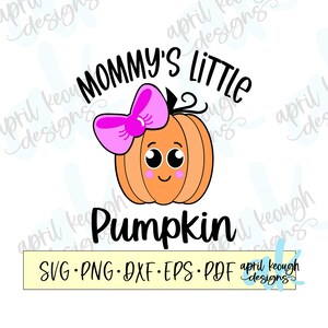 Mommys Little Pumpkin SVG PNG/Piccola Zucca SVG PNG/Bambino Zucca ClipArt/Zucca Tutina SVG PNG Cricut Silhouette/Autunno Baby Tutina SVG