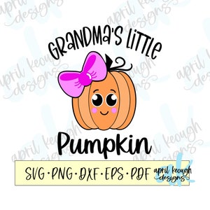 Nonna piccola zucca in formato svg png/baby zucca clip art/zucca tutina in formato svg png cricut silhouette/autunno bambino tutina in formato svg/nuova nonna in formato svg png