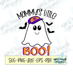Mommy's Little Boo svg png/ Little boo ghost clip art/ halloween baby boy onesie shirt design/ halloween ghost baby cricut silhouette