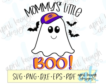 Mommy's Little Boo svg png/ Little boo ghost clip art/ halloween baby boy onesie shirt design/ halloween ghost baby cricut silhouette
