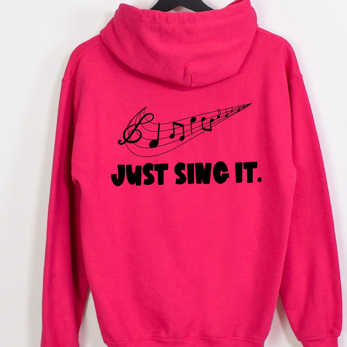 Just Sing It Swoosh Svg/ Just Sing Svg/ Music Notes Svg/ Etsy