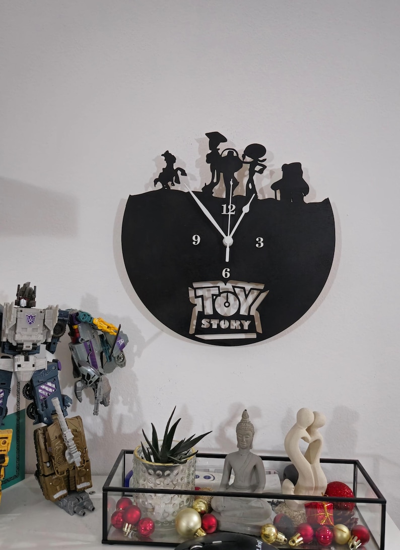 Toy Story Clock DXF SVG Digital File for Cnc - Etsy