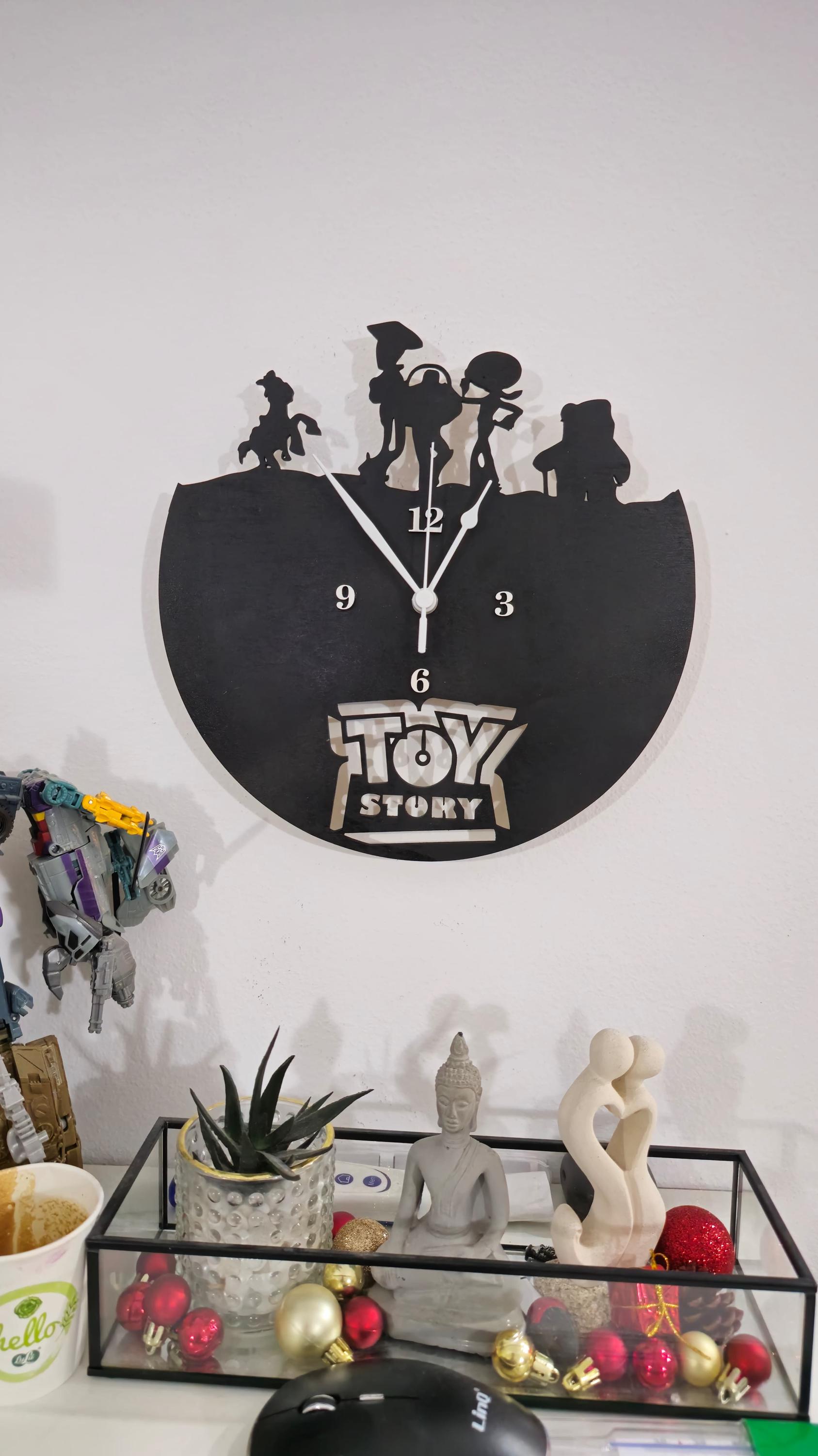 Toy Story Clock DXF SVG Digital File for Cnc - Etsy