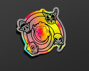 Fallout holografische stickers | Kluisjongen | Nuka-Cola