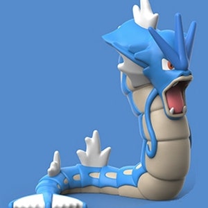 Pokemon Magikarp Gyarados Mega Evolution 3D model 3D printable