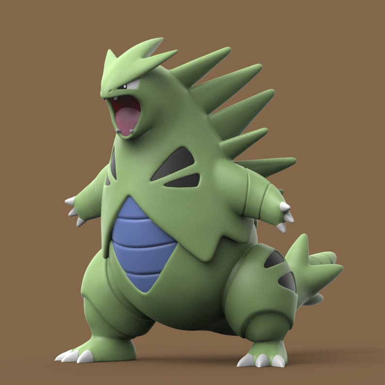 Tyranitar 3D Printed Model - Etsy Australia