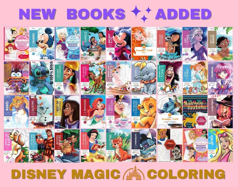 High Quality | Coloriages Mysteres | Color and Discover the secret | Art therapy | Color by Number | Magic Coloring Books image 1