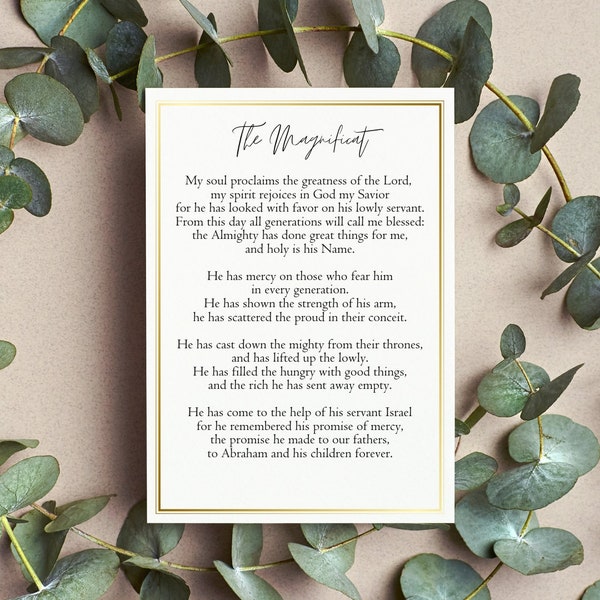 Magnificat - Etsy