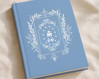 Miraculous Medal Catholic Prayer Journal | Marian Devotional Notebook | Gift for Catholic Women