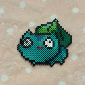 derpy bulbasaur perler