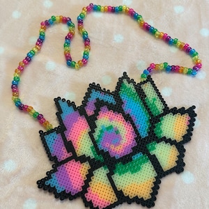 Tye-dye trippy lotus