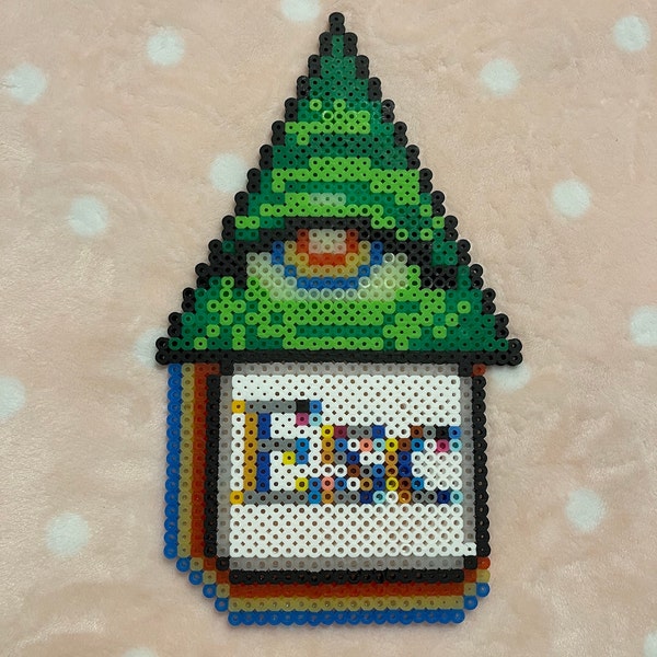 Illuminati esc key Perler