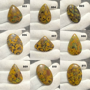 Fruit Jasper A One Quality 100% Natural Gemstone Fruit Jasper Cabochon Loose Gemstone For Making Jewelry