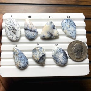 Hoogwaardige 100% natuurlijke dendriet-opaal cabochon losse edelsteen voor het maken van sieraden
